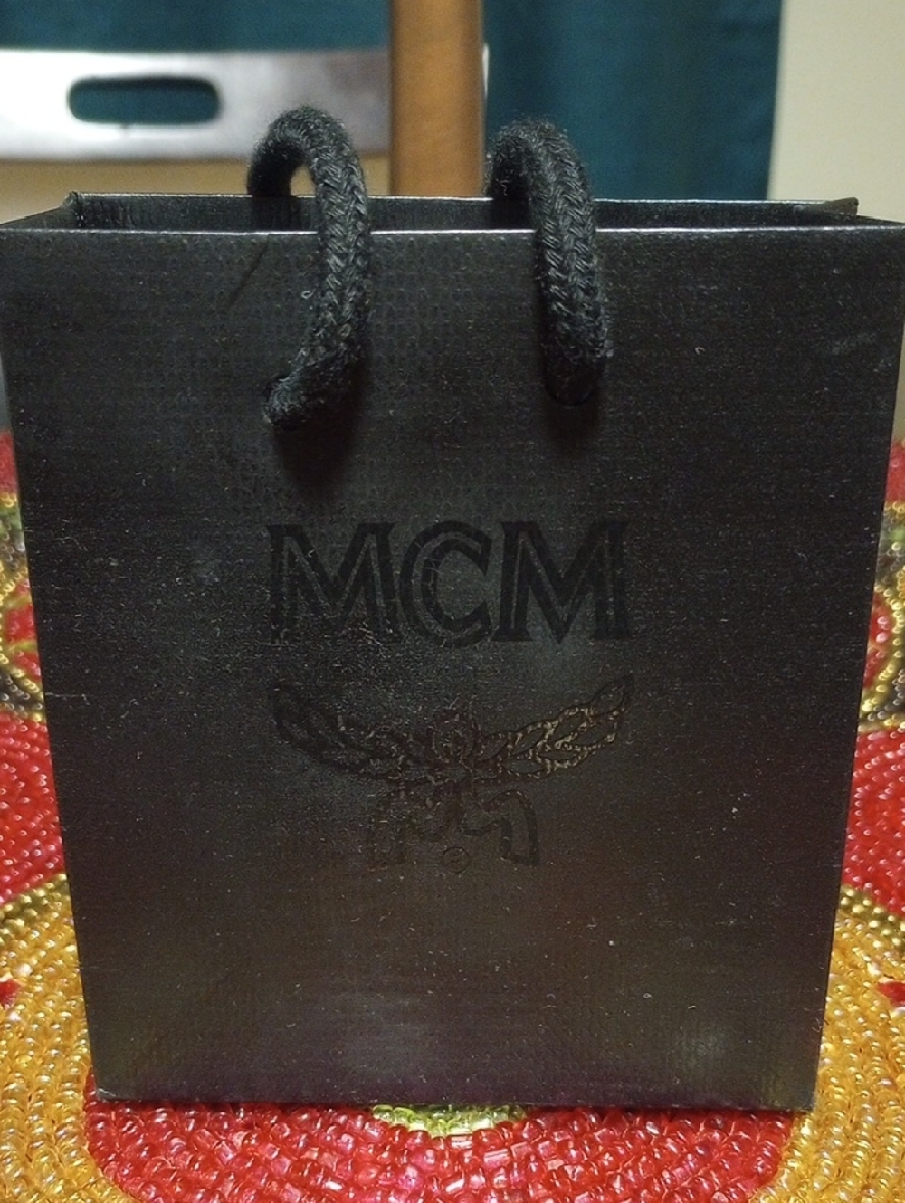 New MCM Luggage Tag With Gift Bag - Picture 14 of 14